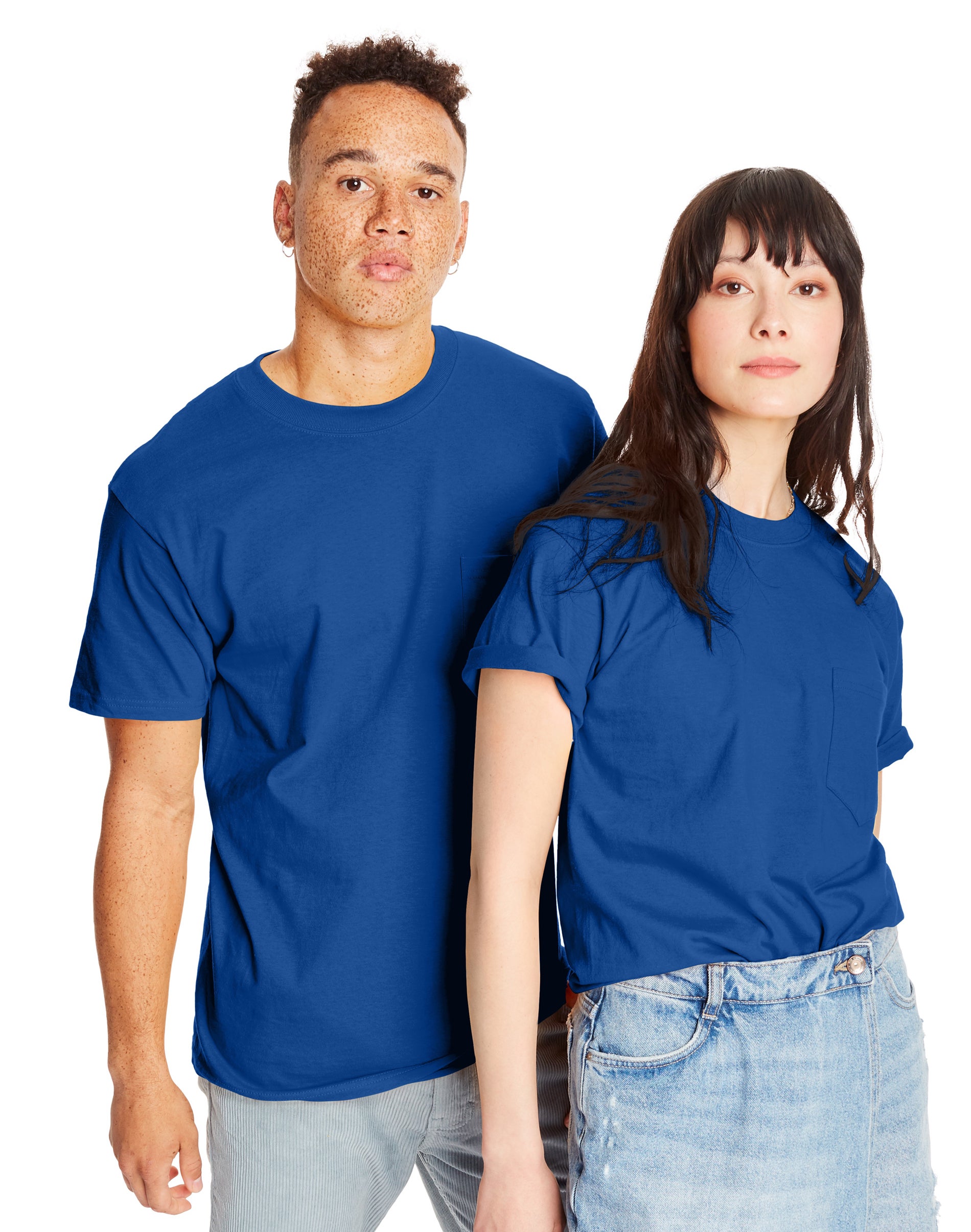 Hanes BEEFY-T vintageリボン t Hanes 5180R - Unisex Retro Beefy T-Shirt - White | Wordans USA