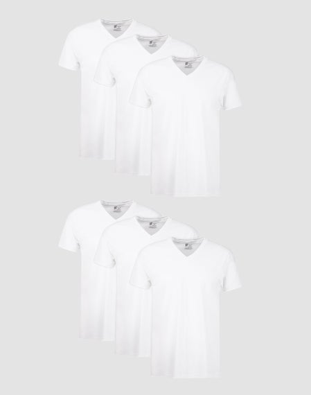 Hanes Men's Tagless T-Shirt - 6 Oz. Preshrunk Cotton, Quarter-Turned, Made With USA Cotton