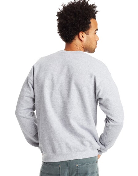 Hanes EcoSmart SweatshirtEcoSmart Ecosmart Sudadera moletom Ecosmartarrr Cher Annennerrarrern Ecosmart-sweatshirt voor heren, Veiligheid Oranje, L