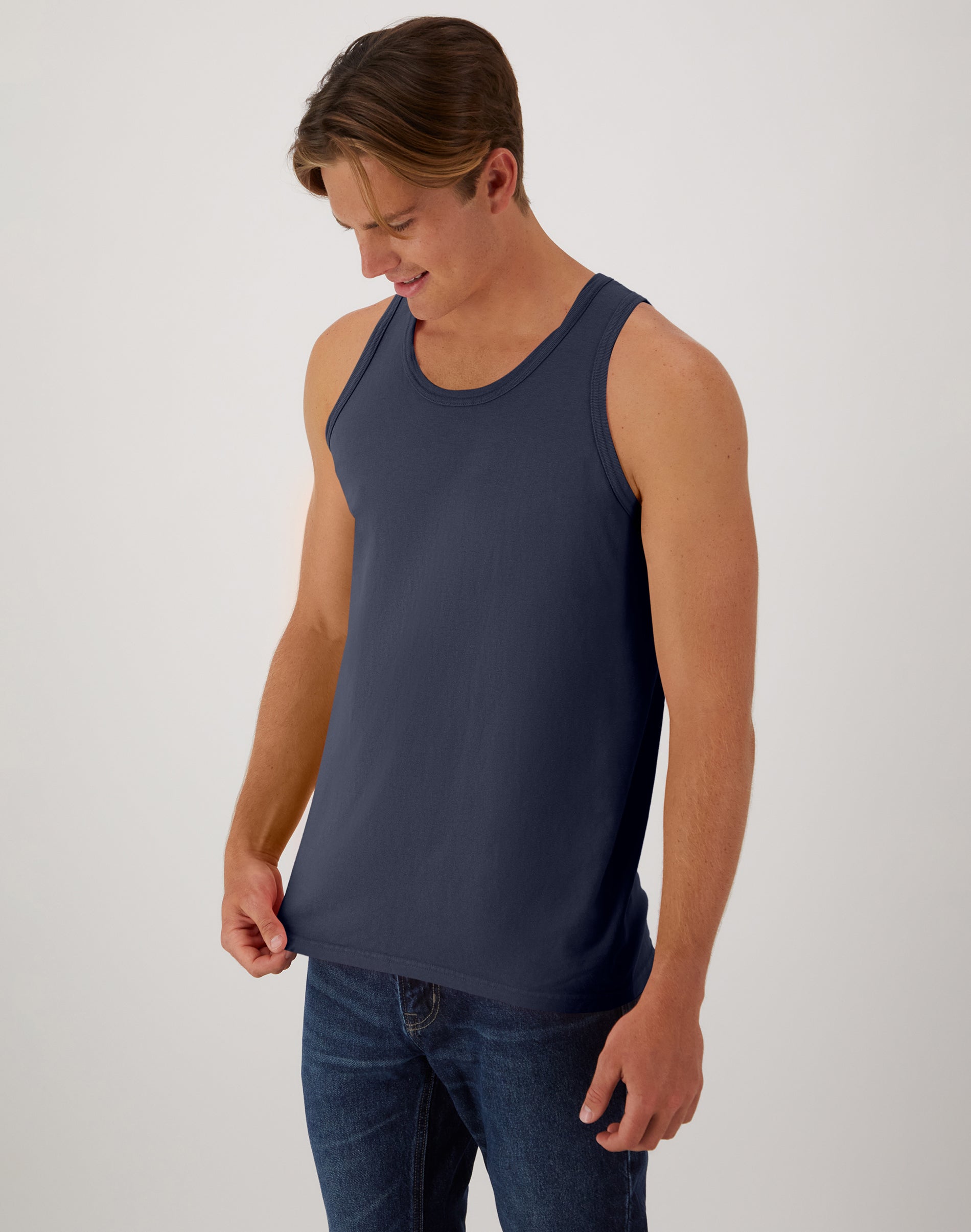 Hanes Unisex Garment Dyed Cotton Tank | Hanes