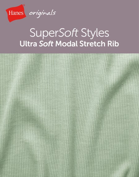 Hanes Originals Girls' SuperSoft Bikini Underwear, 5-Pack