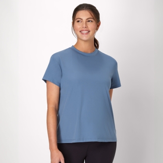 Hanes Maglietta Donna 100% Cotone - Tinta Ombre Melone Arancio, Taglia M - Foto 9