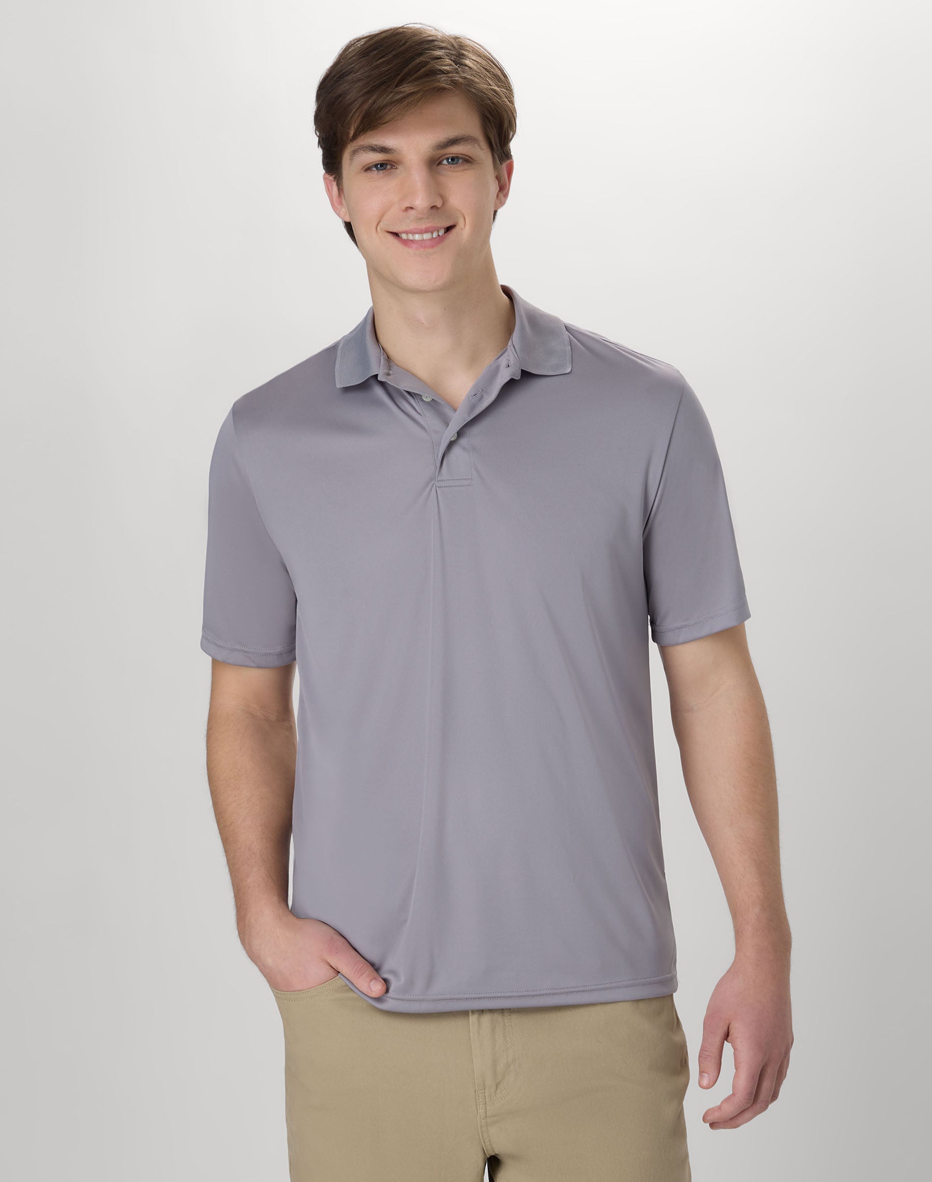 トップス ANCELLM S/S POLO SHIRT GRAY 1 Amazon.com: DEOLAX Mens Polo Shirts Solid Mens Golf Polo Shirts