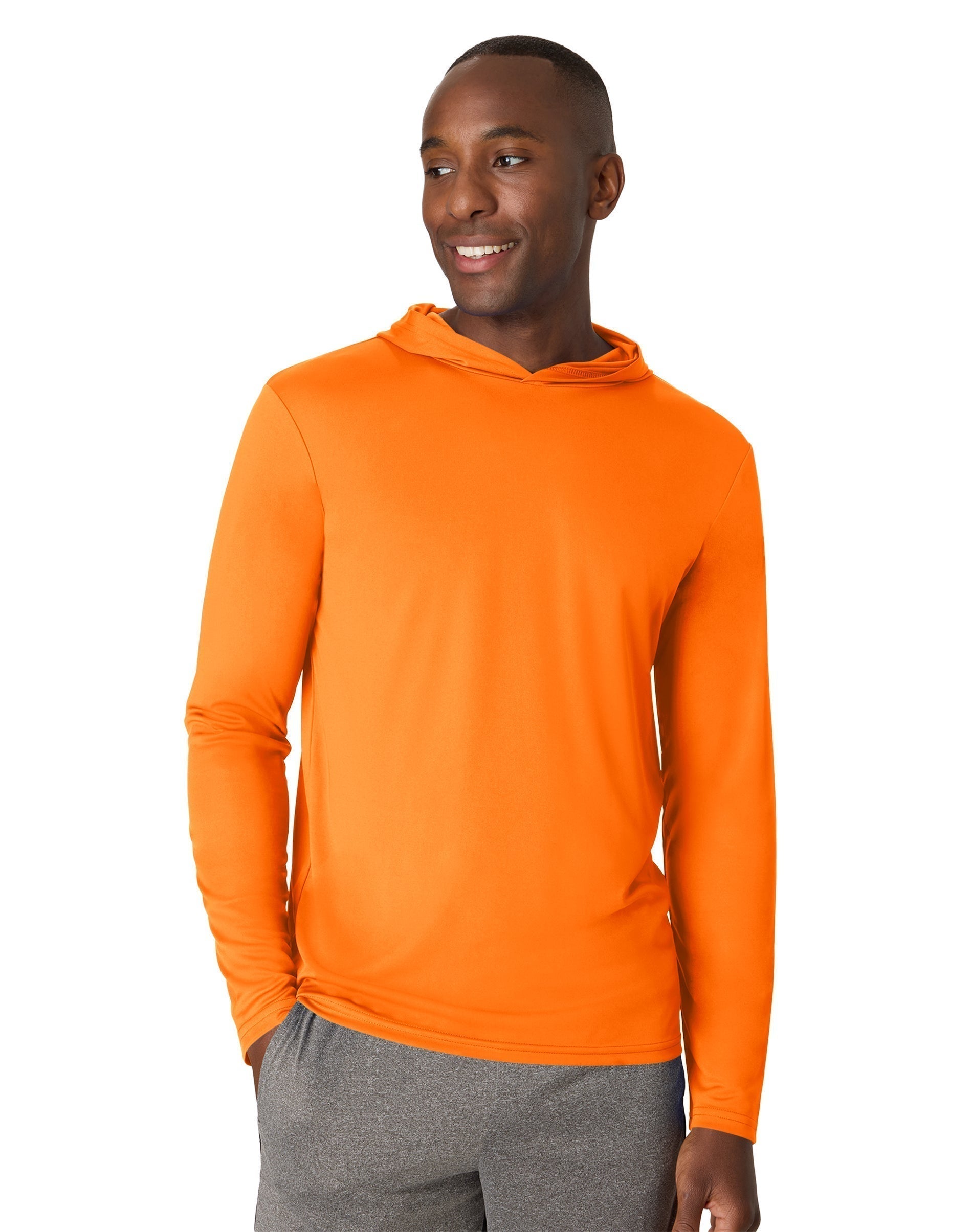 Hanes Cool DRI Men's Hooded T-Shirt, 3-Pack, Moisture-Wicking