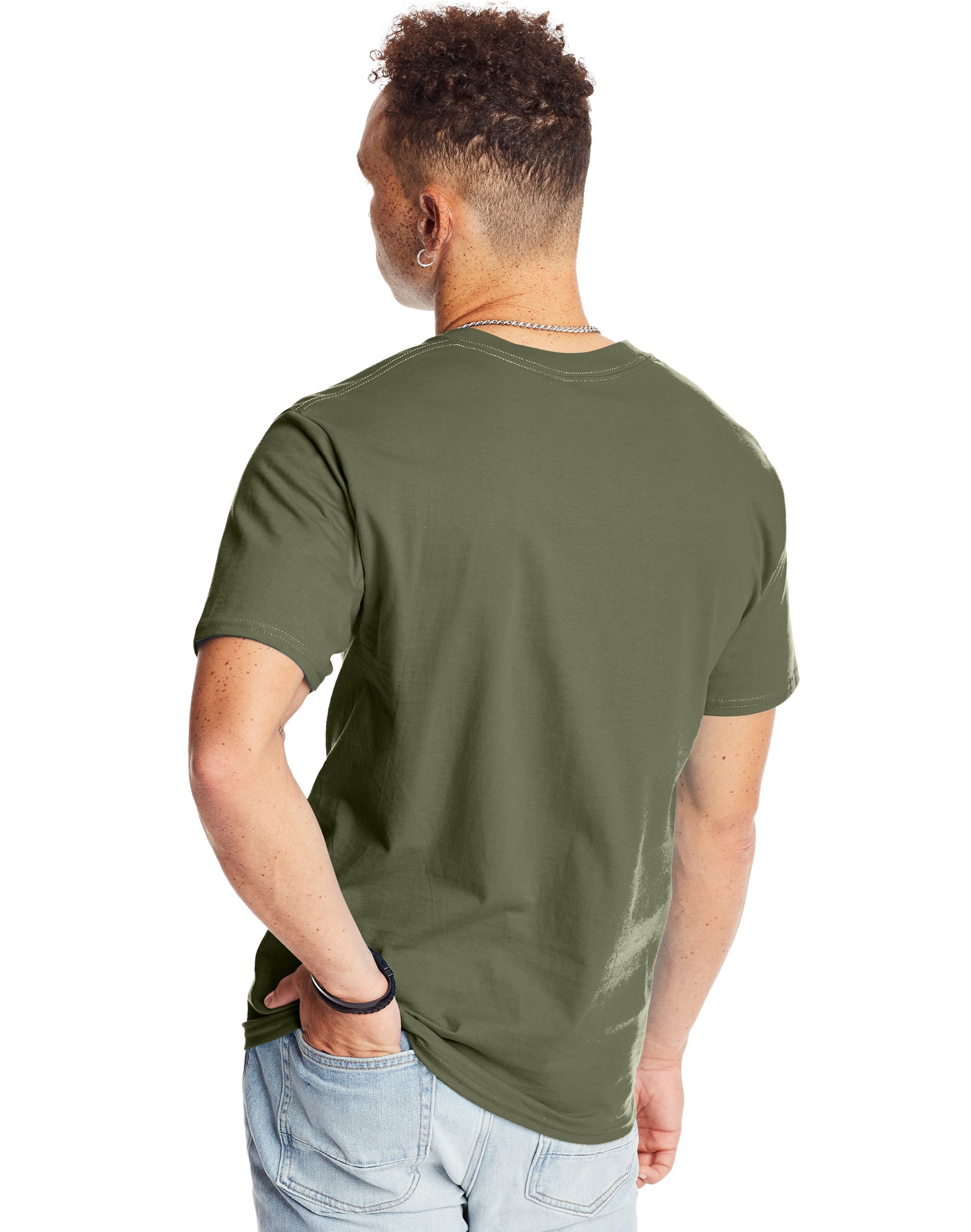 Hanes Beefy-T Unisex Heavyweight Cotton T-Shirt Big & Tall Sizes