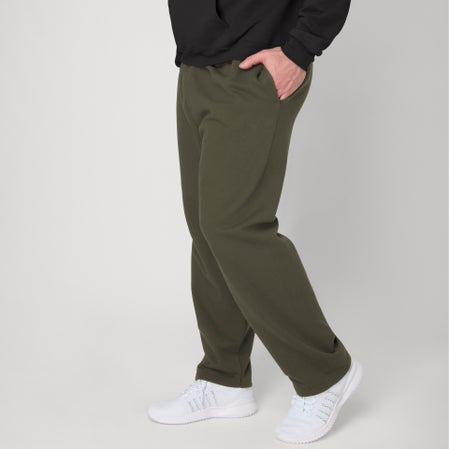 Hanes, Ecosmart Fleece Sweats For Men, Open Bottom Sweatpants, 30.5