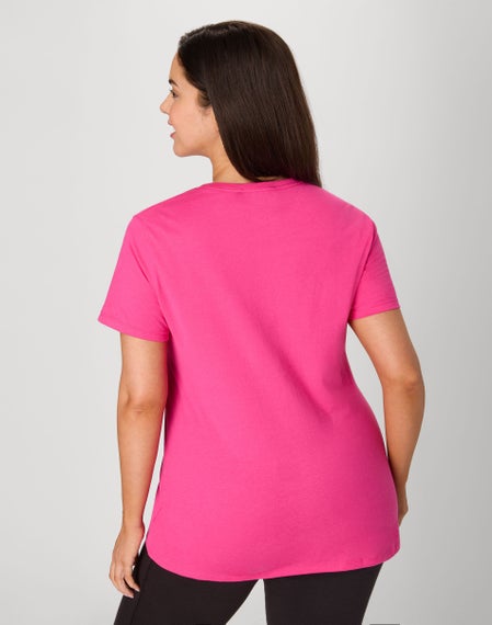 Débardeur Femme Body - Taille S - Rose - Mélange Polyester - Encolure Ronde