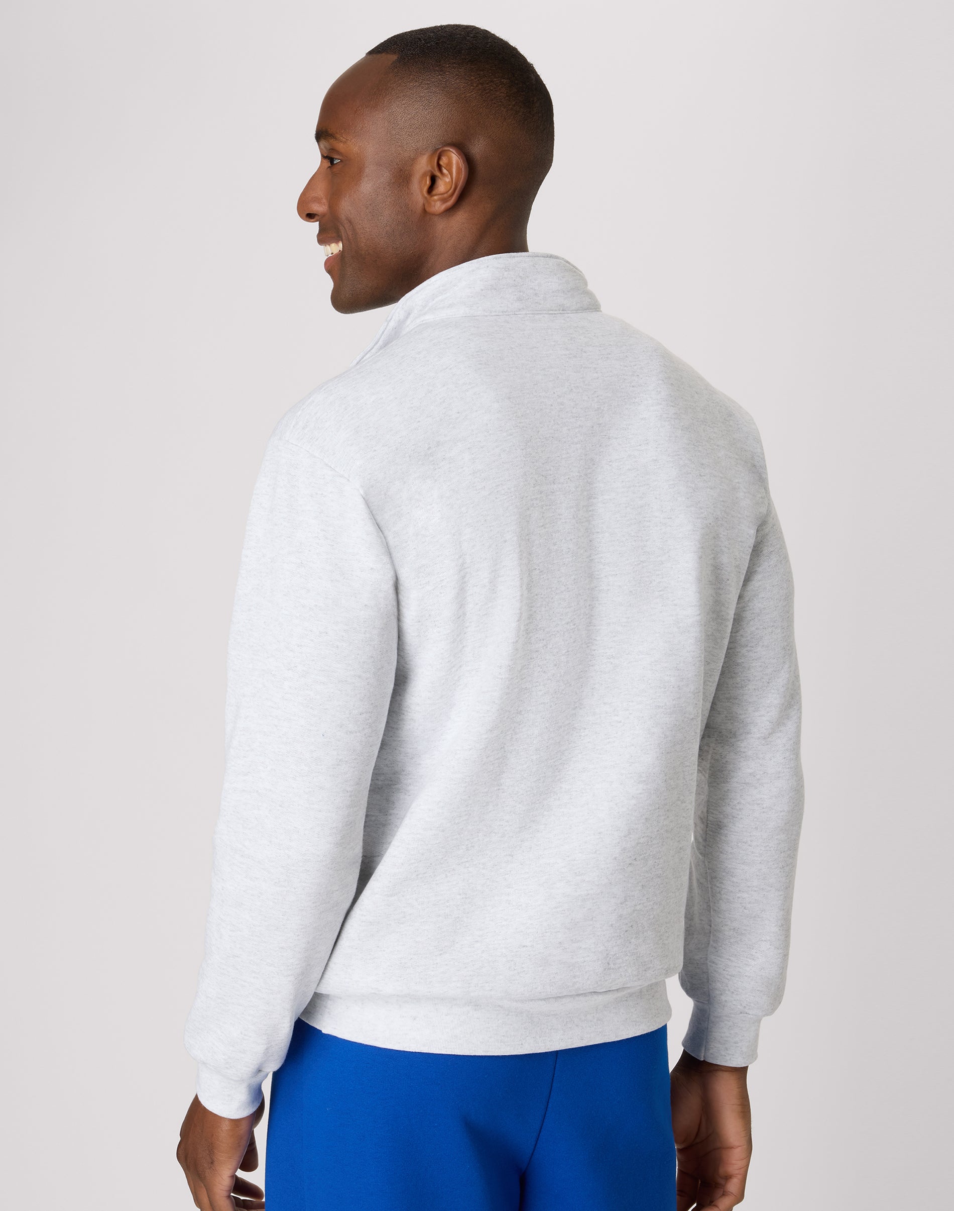 Hanes EcoSmart Men's Fleece Quarter-Zip Pullover