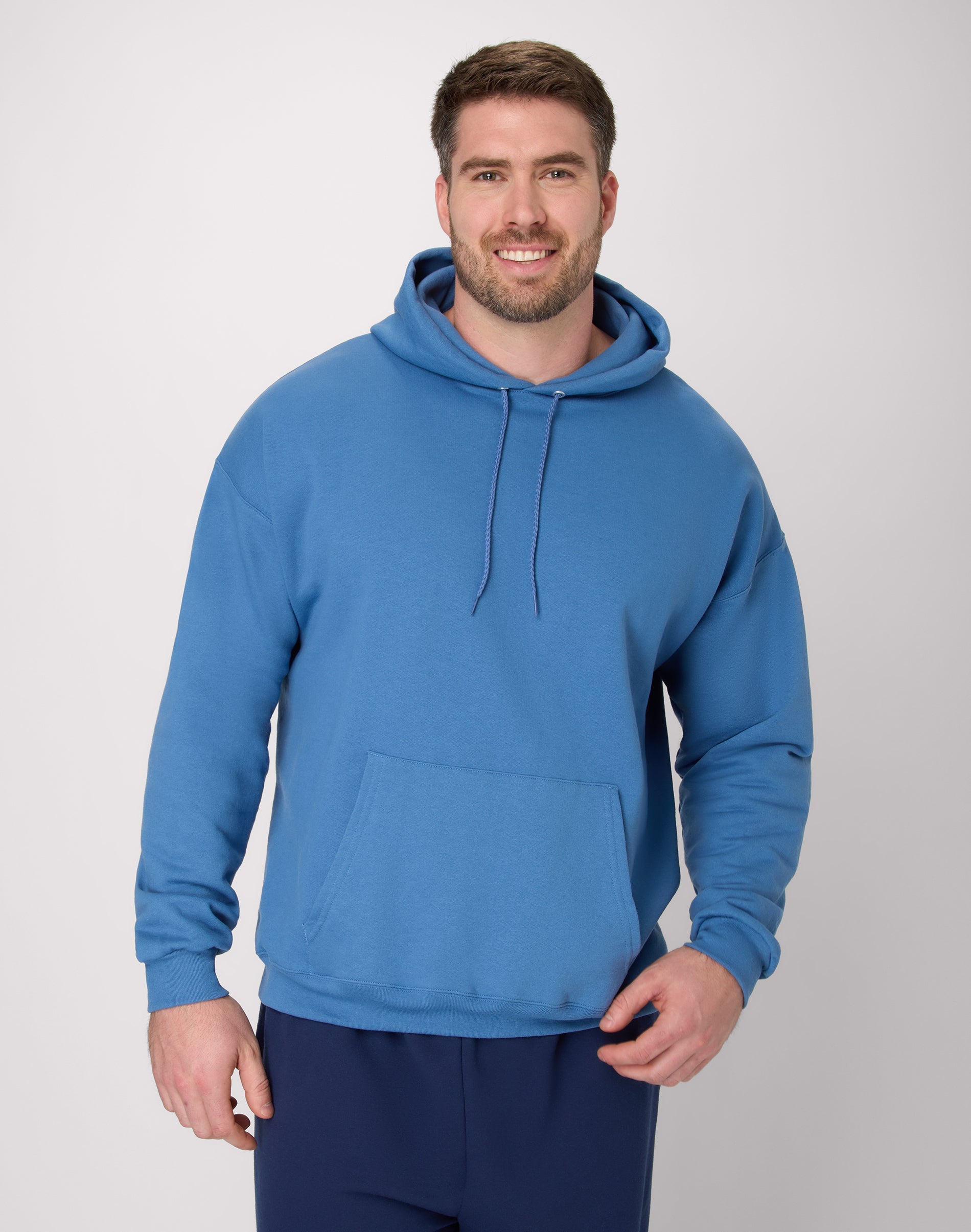 Men's EcoSmart Mid-Weight Fleece Hoodie | Hanes