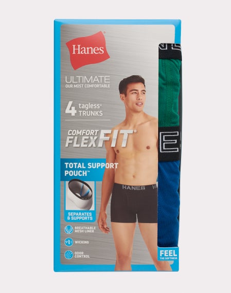 Hanes Men's Total Support Boxer Briefs in at NPR 3433, Rating: 5