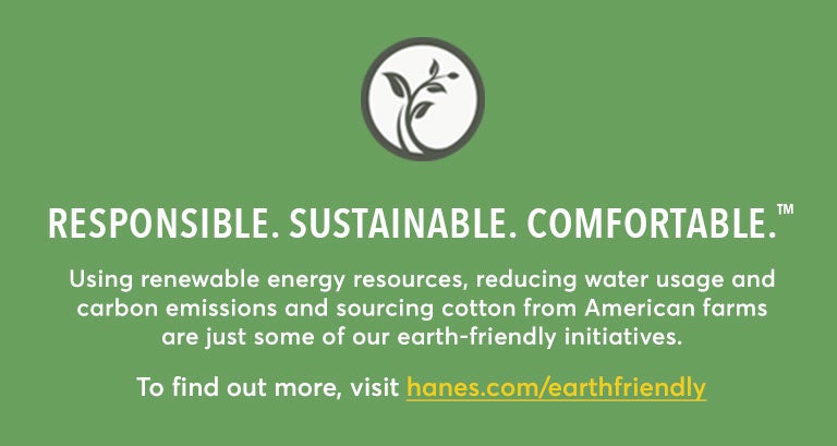 Responsible. Sustainable. Comfortable.